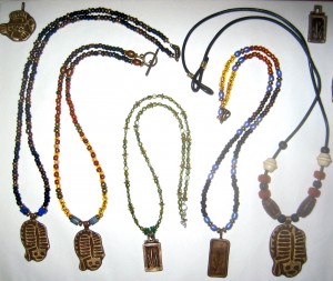 Some of Mark's Finished Necklaces Some of Mark's Finished Necklaces