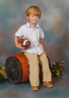 jackson school picture with ball