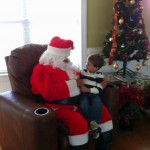 With the School Santa
