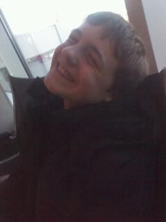 Mason at airport