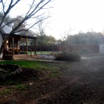 after, from the opposite side